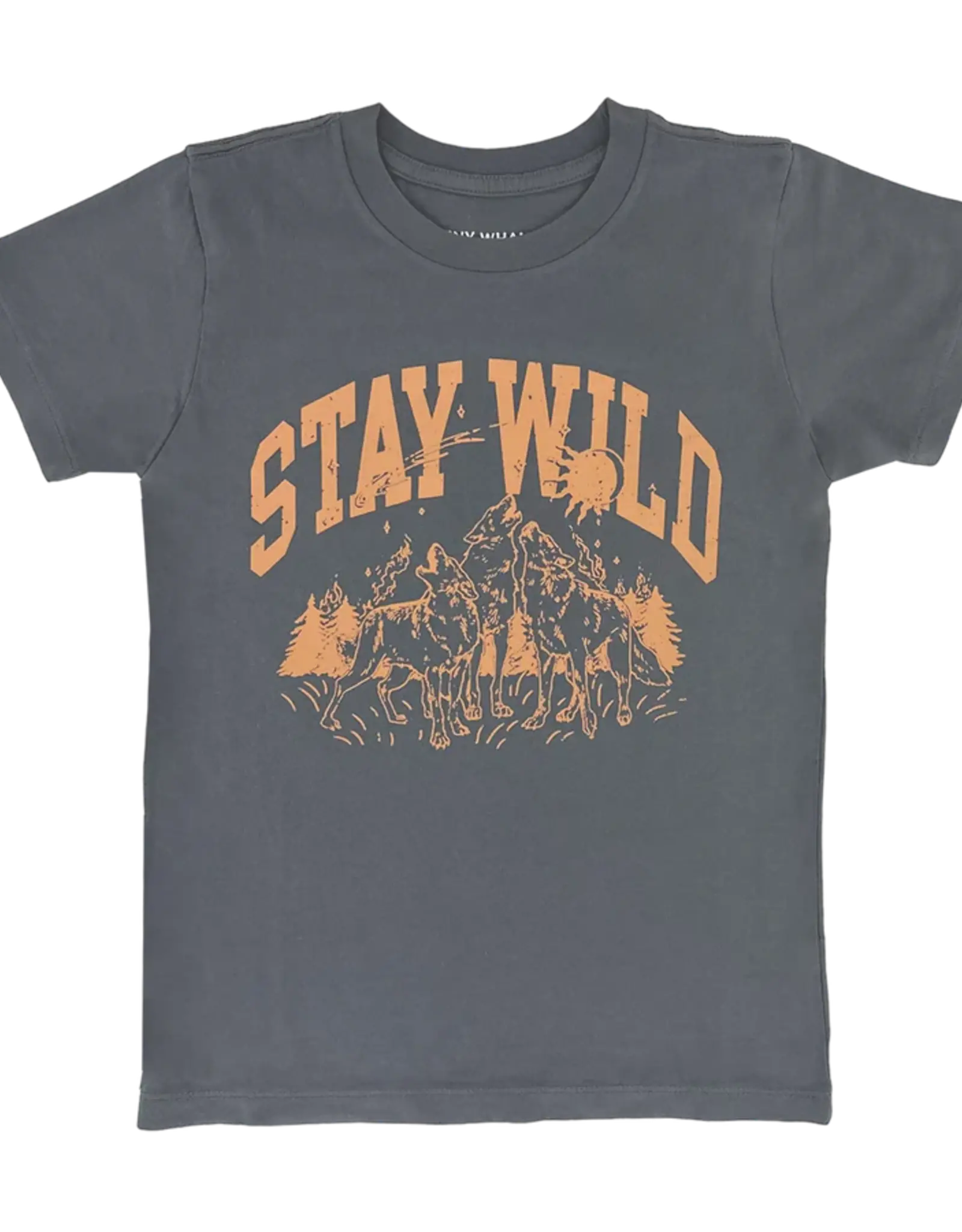 Tiny Whales 8YO: T-Shirt - Stay Wild