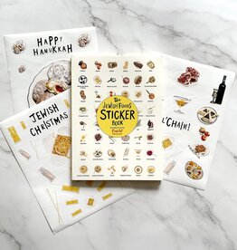 Workman Publishing Sticker Book: The Jewish Foods