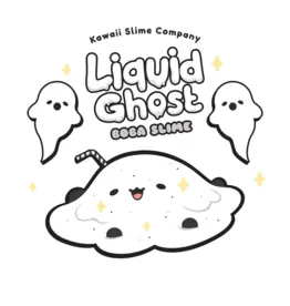 Kawaii Slime Company Liquid Ghost Boba Slime