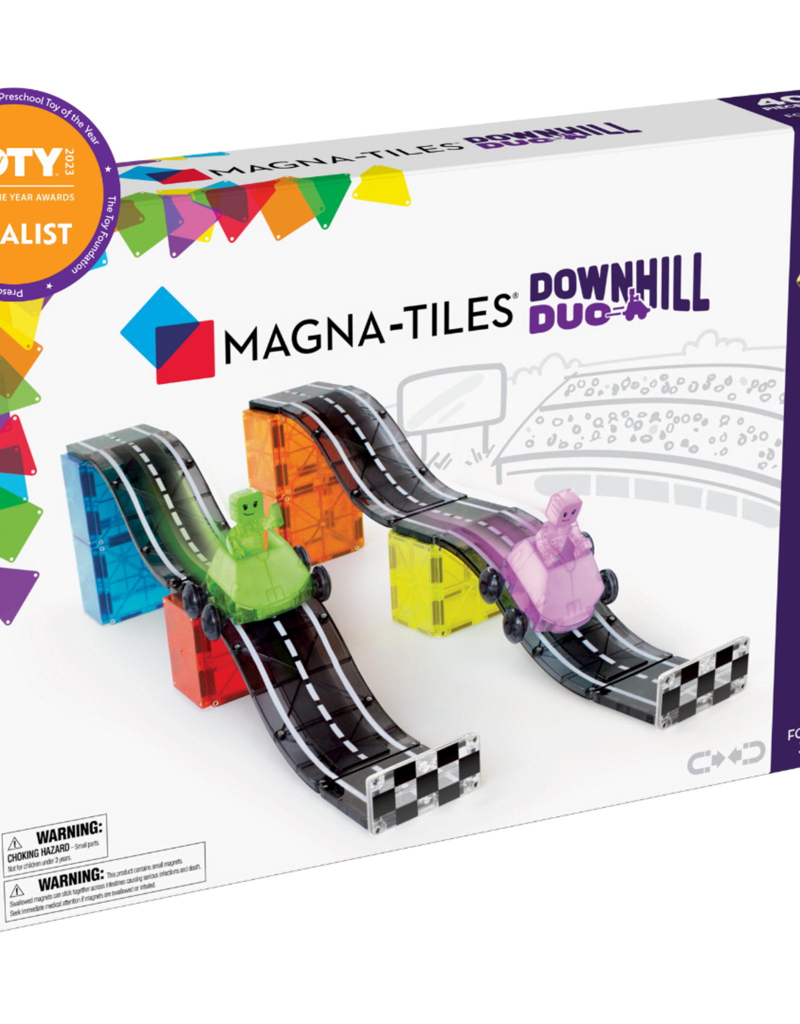 Magna-Tiles Magna-Tiles: Downhill Duo 40-Piece Set