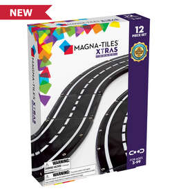 Magna-Tiles Magna-Tiles: XTRAS Roads 12-Piece Set