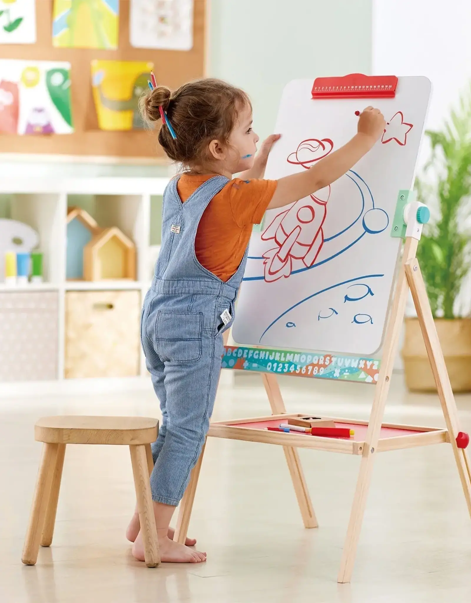 Hape Flip Flat Easel DS