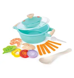 Hape Little Chef Cooking & Steam Playset