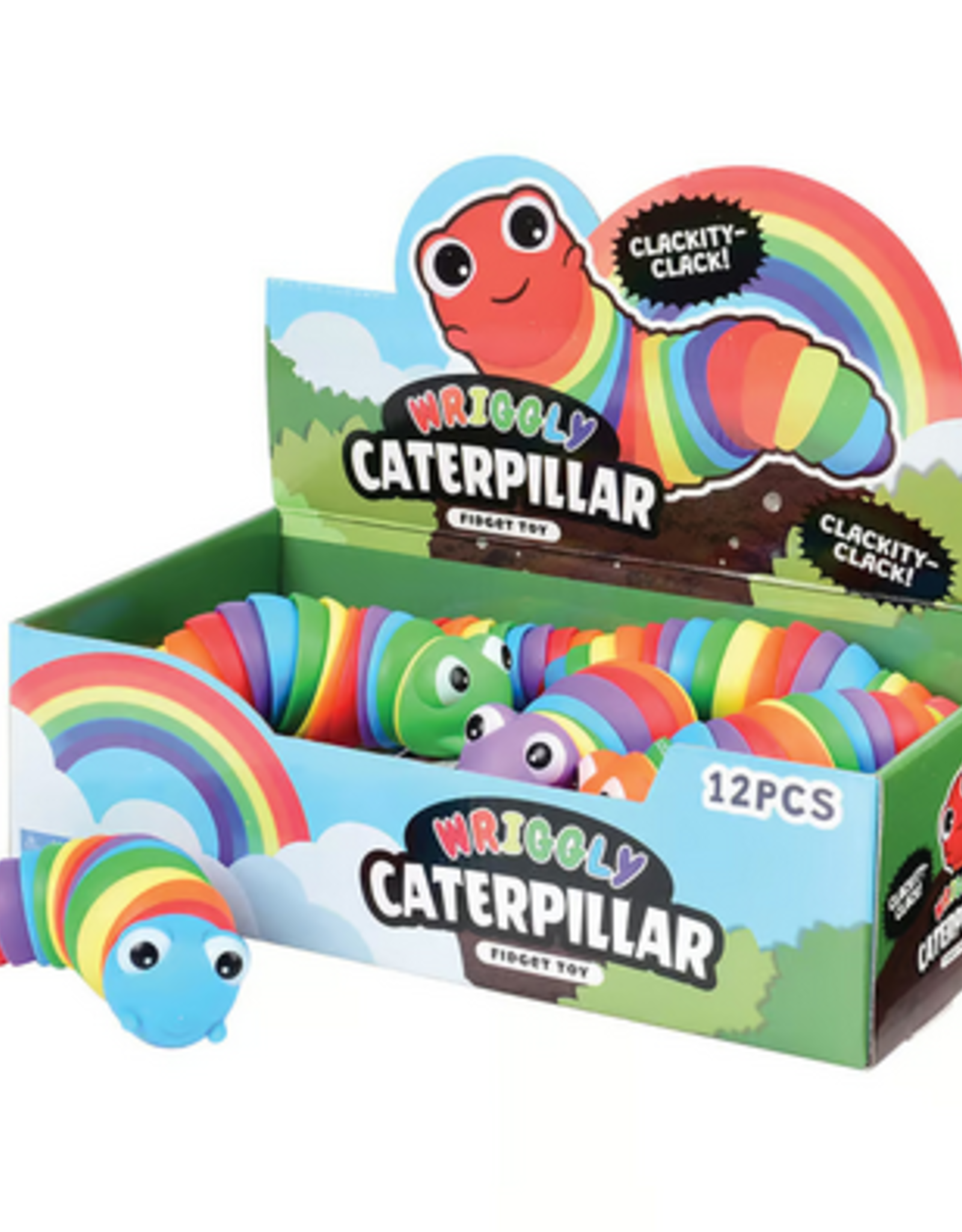 US Toy Clack & Waggle Caterpillars