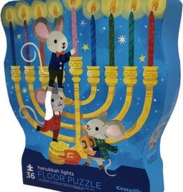 Crocodile Creek 36pc Puzzle: Hanukkah Lights