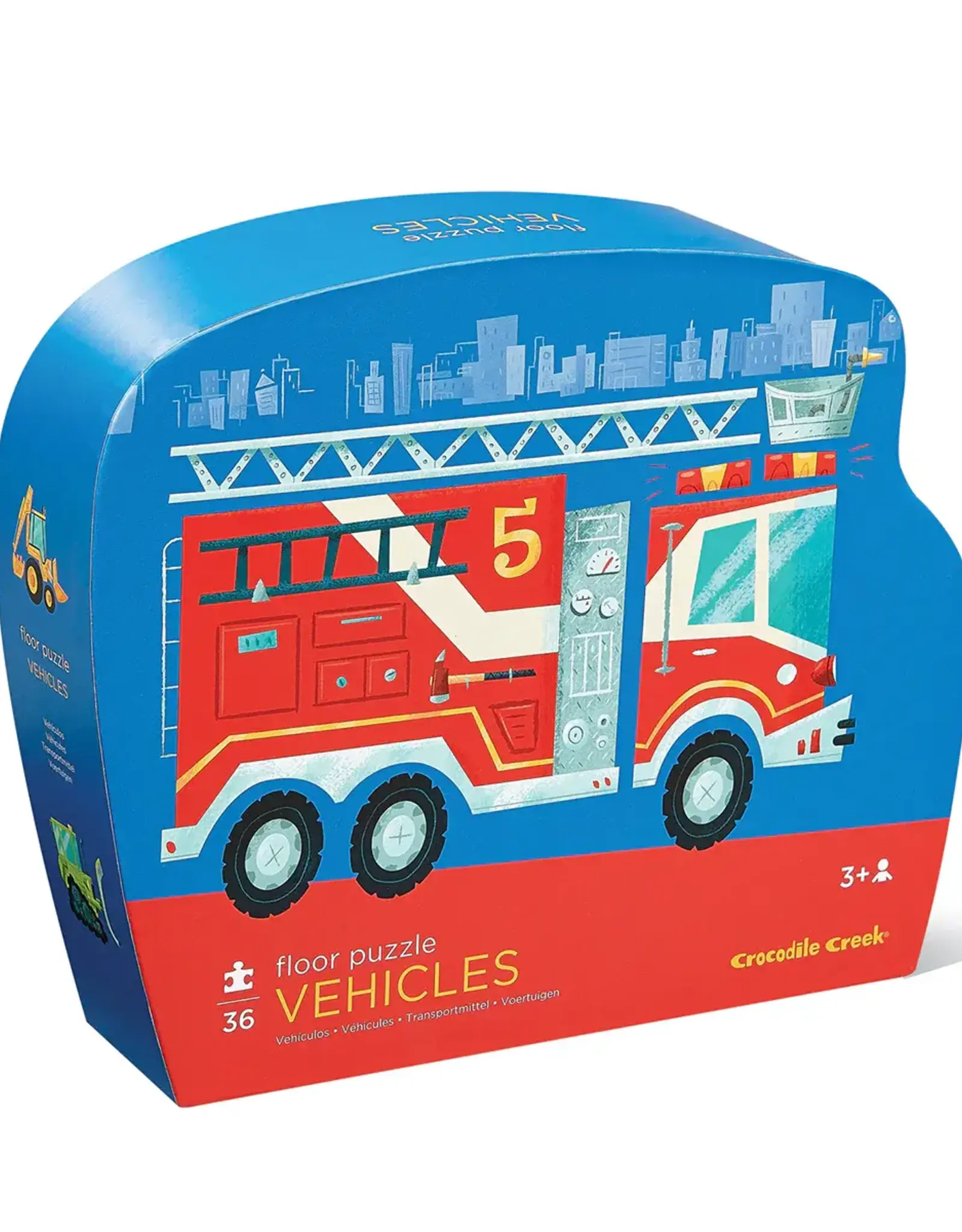 Crocodile Creek 36pc Puzzle: Vehicles