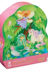 Crocodile Creek 36pc Puzzle: Magical Friends