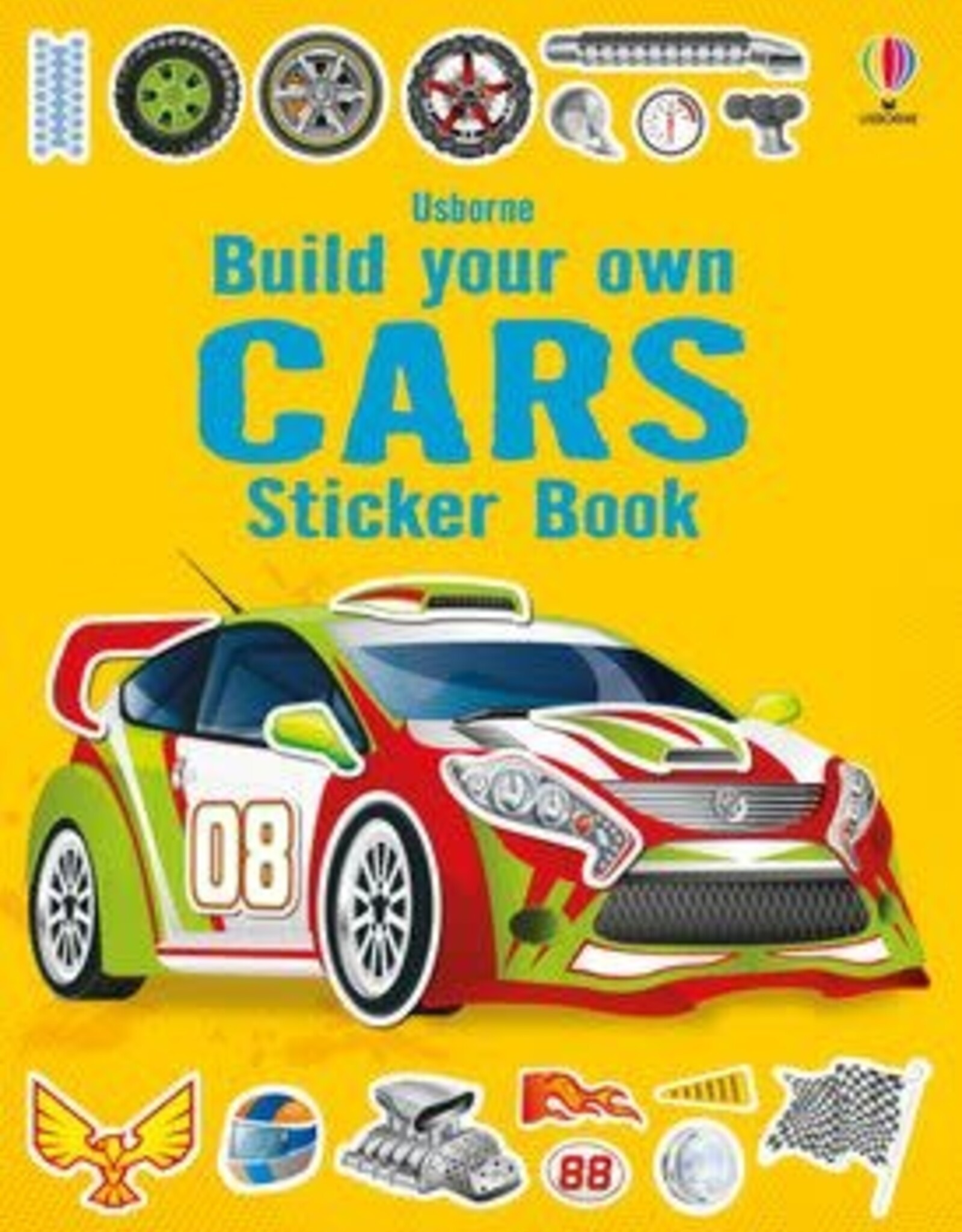 Usborne Sticker Book: Build Your Own Cars