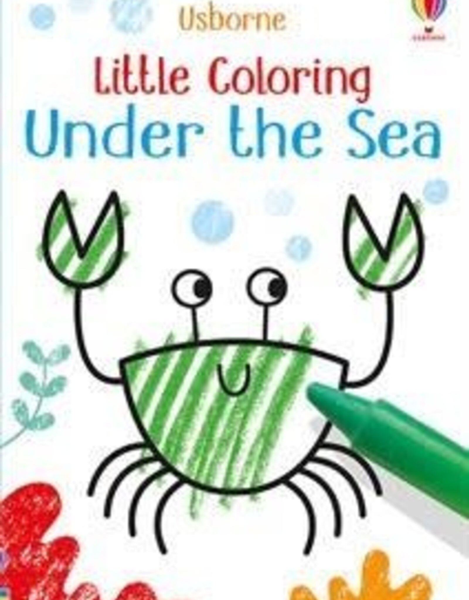 Usborne Little Coloring Under the Sea