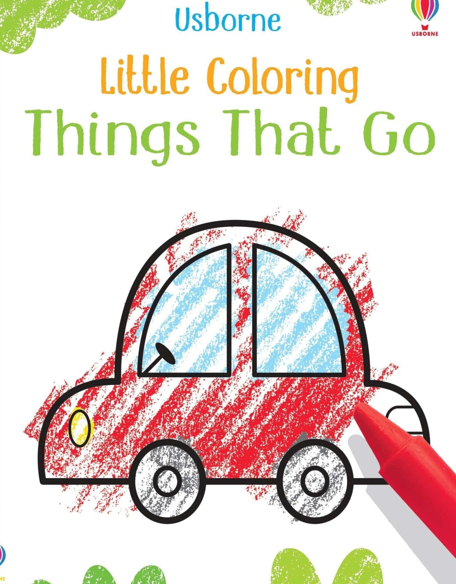 Usborne Little Coloring Things That Go