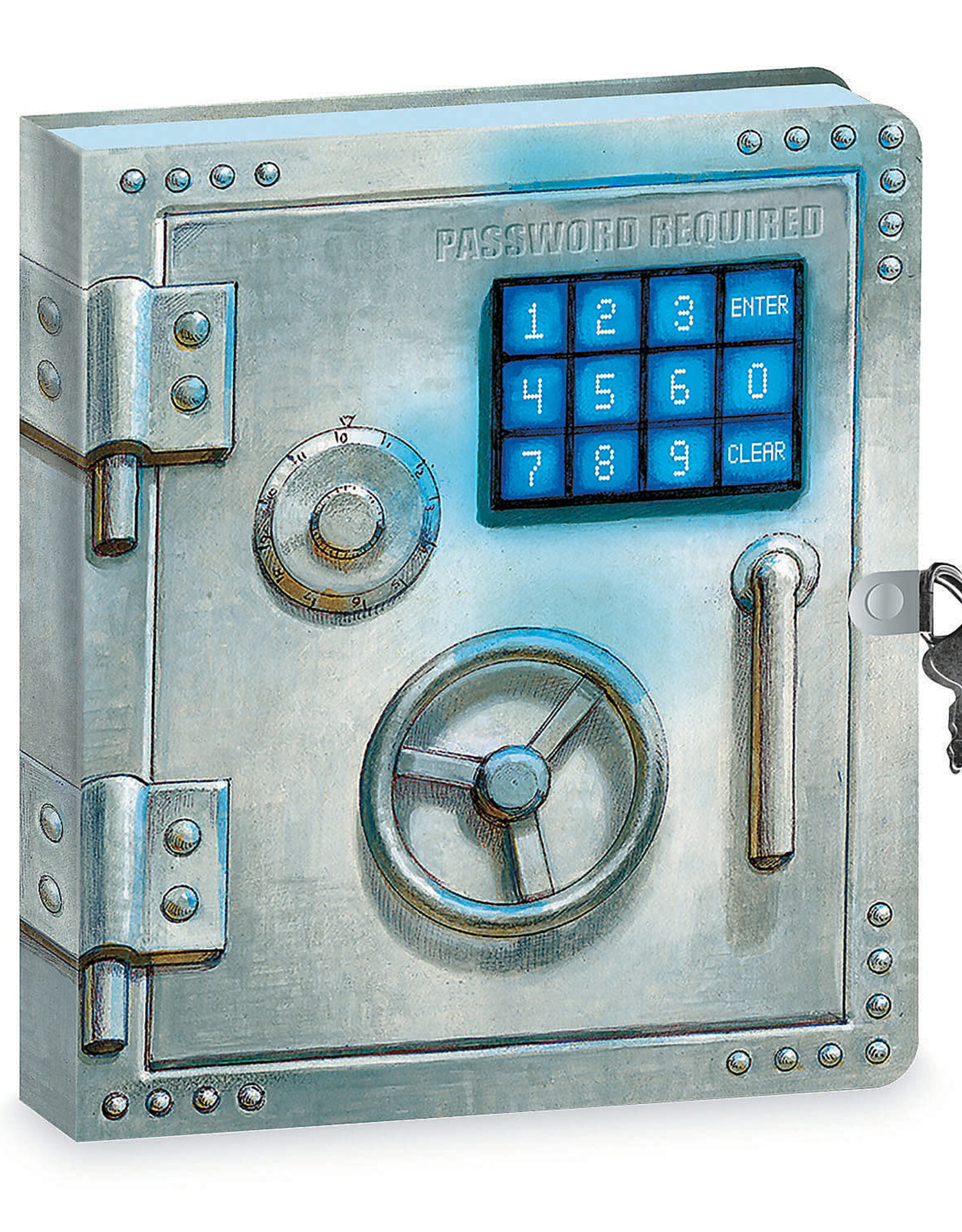 Peaceable Kingdom Diary: Lock & Key - Passwords Required