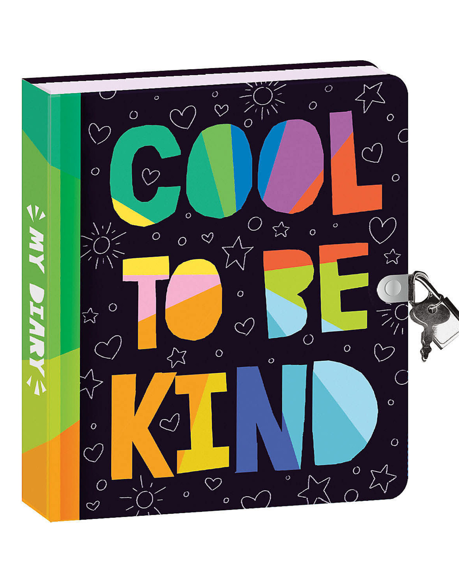 Peaceable Kingdom Diary: Lock & Key - Be Kind Diary