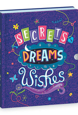 Peaceable Kingdom Locked Diary: Glow-in-the-dark Secrets, Dreams, Wishes
