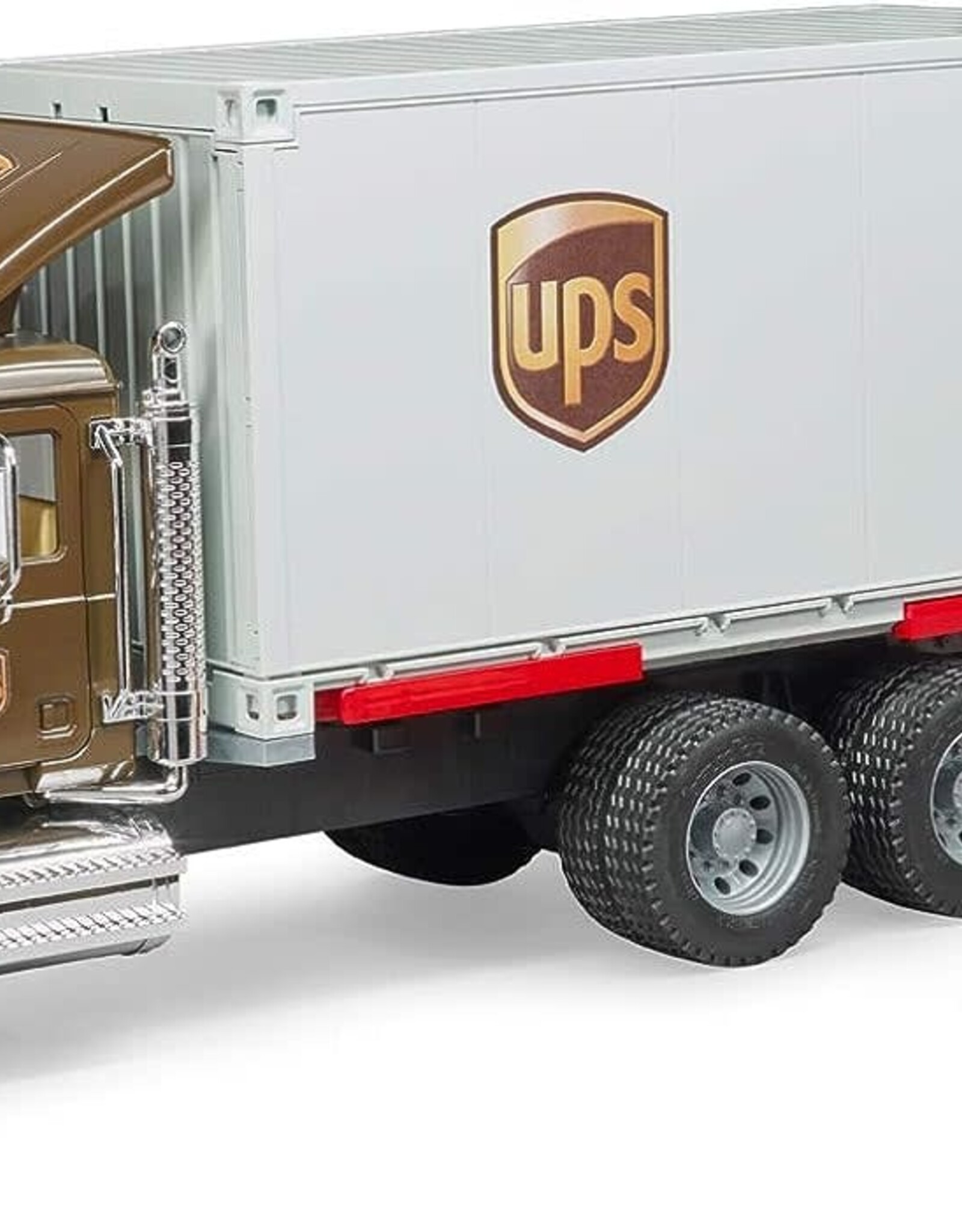 Bruder MACK Granite UPS Logistics Truckw/ Forklift