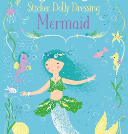 Usborne Little Sticker Dolly Dressing Mermaids