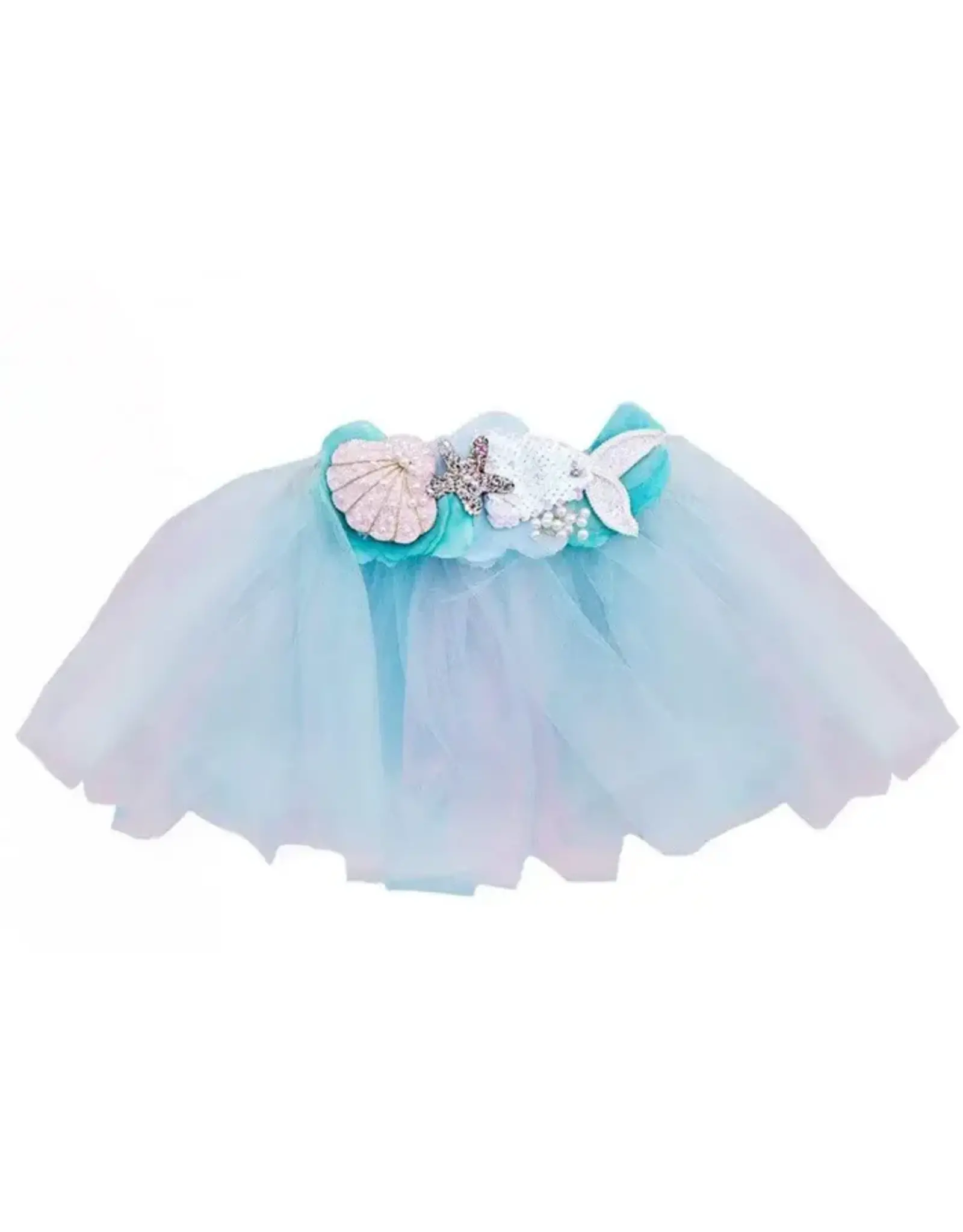 Creative Education Mermalicious Tutu, Pastel Aqua, Size 4-6