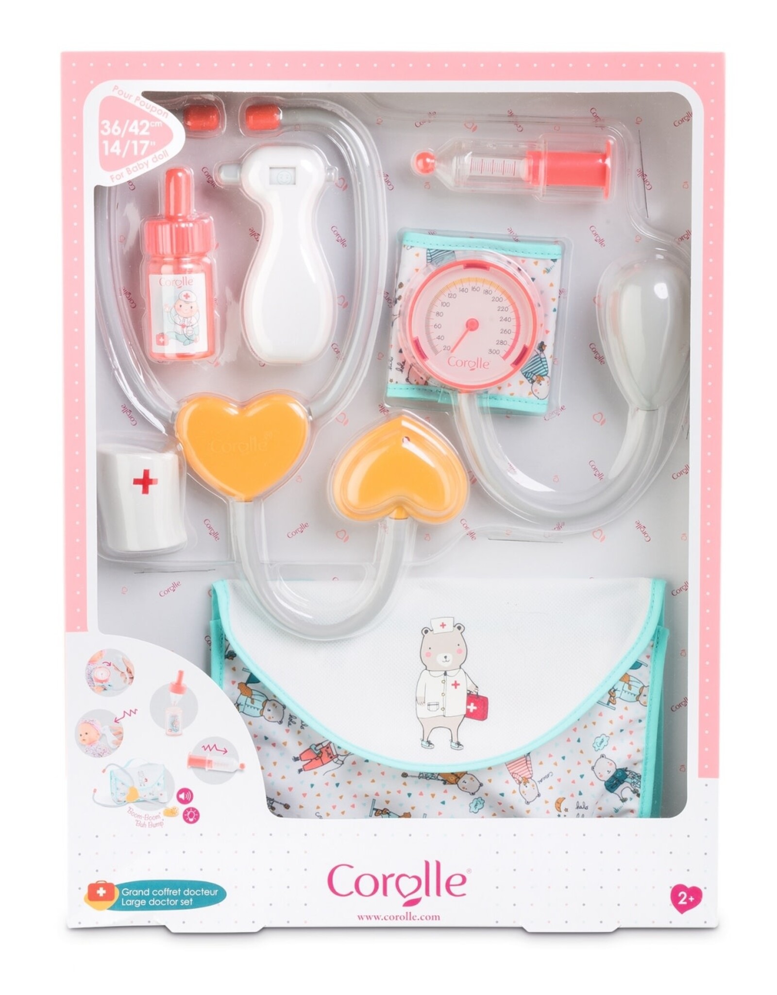 Corolle BB14" & 17" Large Doctor Set
