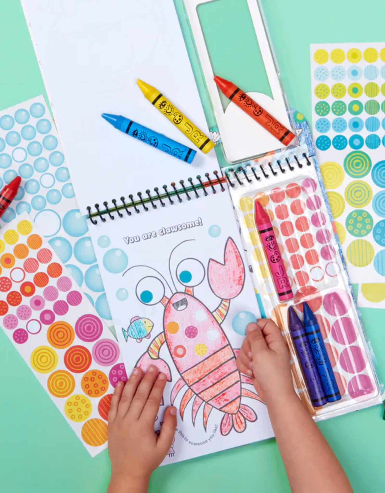 Bright Stripes Art On the Go! Going Dotty Ocean