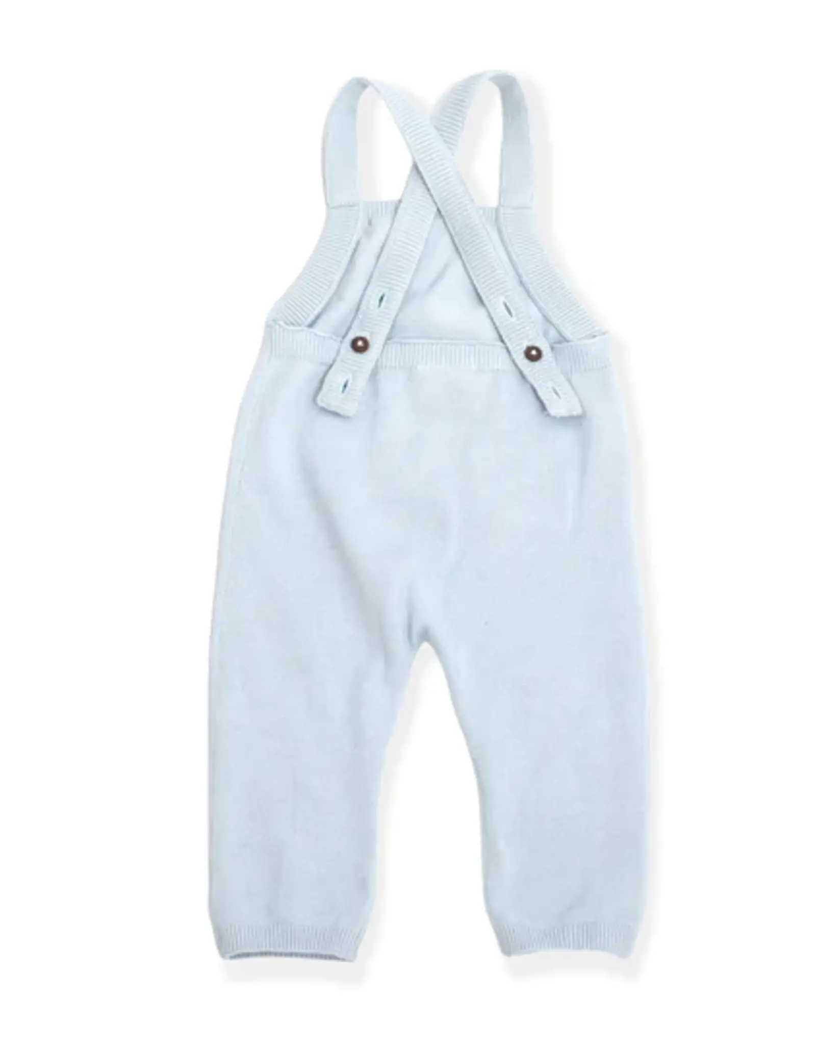 Viverano 0-3MO: Milan Knit Kangaroo Pocket Baby Jumpsuit