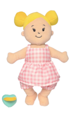 The Manhattan Toy Company Wee Baby Stella Peach with Blonde Buns