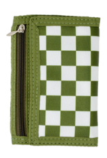 Zomi Gems Checkered Wallet - Green