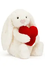 Jellycat Medium Bashful Heart Bunny