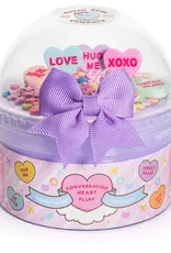 Kawaii Slime Company Conversation Heart Fluff Slime