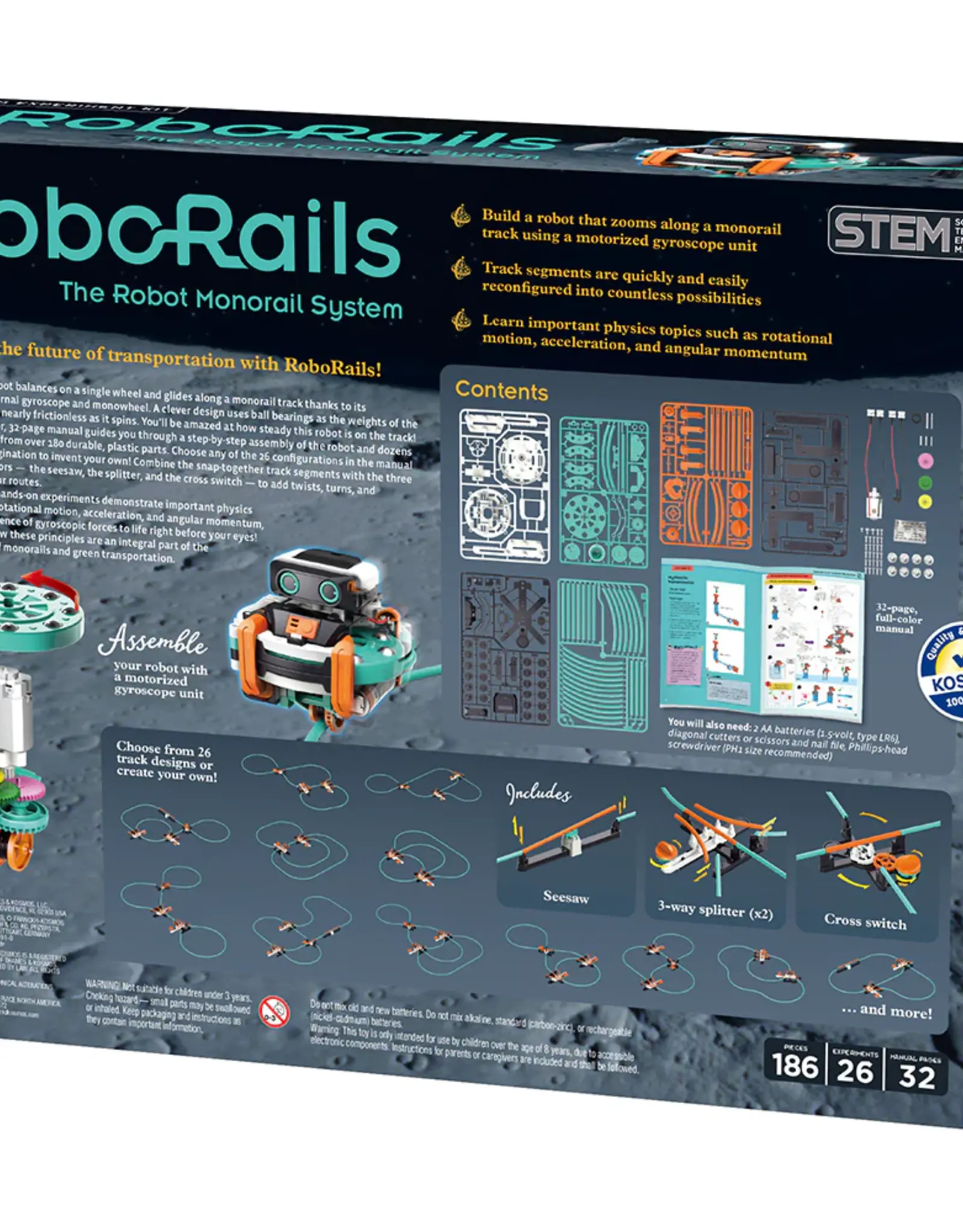 Thames & Kosmos Roborails: Monorail System