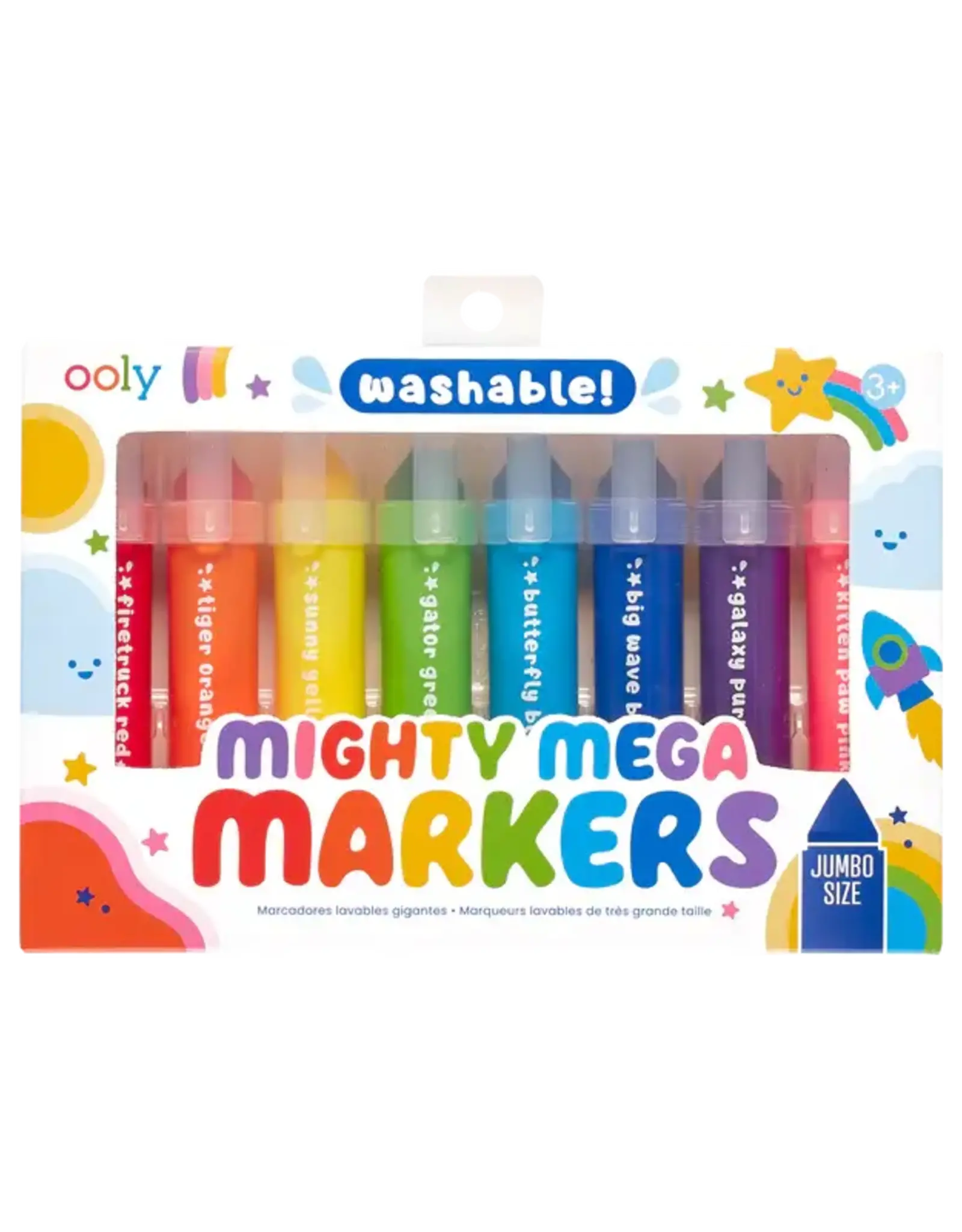 Ooly Mighty Mega Markers - Set of 8