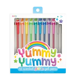 Ooly Yummy Yummy Scented Glitter Gel Pens 2.0 - Set of 12
