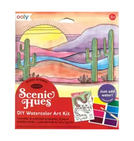 Ooly Scenic Hues D.I.Y. Watercolor Art Kit - Desert Getaway