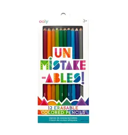 Ooly Un-Mistakeables Erasable Colored Pencils (Set of 12) 2.0