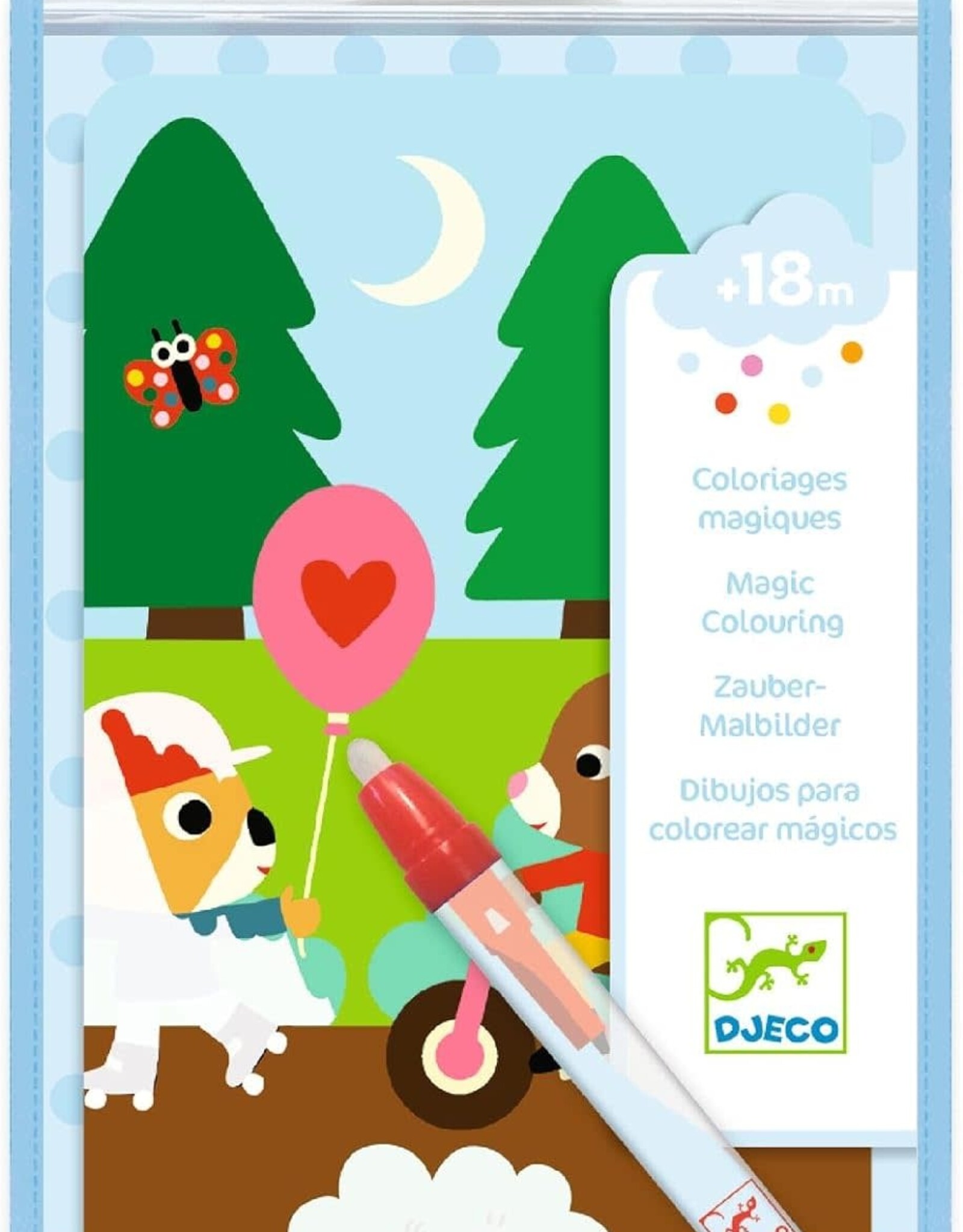 Djeco PG In the Park Magic Coloring