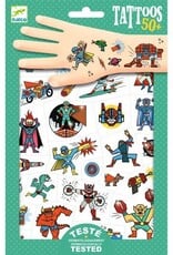 Djeco Tattoo: Heros vs. Villians