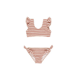 Rylee+Cru 4-5YO: Ojai Bikini - Pink Stripe