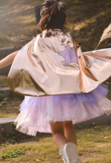 Creative Education Super-Duper Tutu/Cape/Mask, Metallic Rose/Lilac Size 4-6