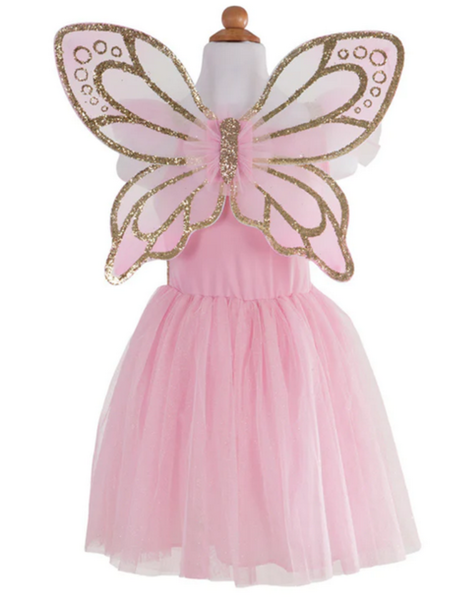 Creative Education Gold Butterfly Dress & Wings, Size 5-7