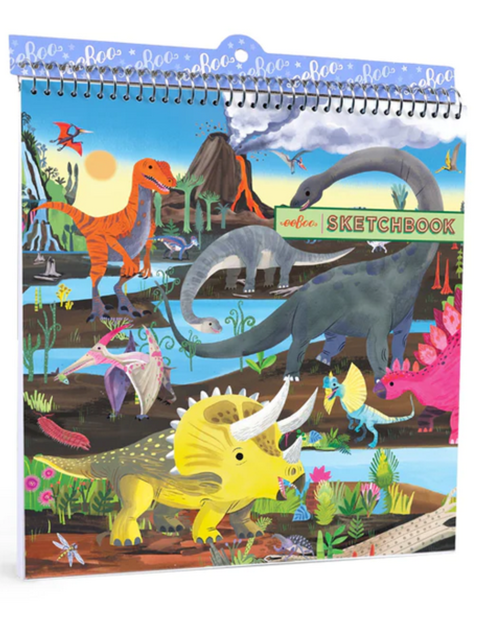 eeBoo Sketchbook: Dinosaur Square