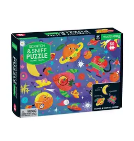 Chronicle Books 60pc Puzzle: Scratch and Sniff Cosmic Fruits