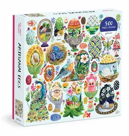 Chronicle Books 500 pc Puzzle: Artisianal Eggs