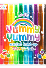 Ooly Yummy Yummy Scented Twist Up Crayons - Set of 10