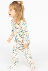 Magnetic Me 6-9MO: Footie - Lifes Peachy