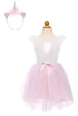 Creative Education Dreamy Unicorn Dress & Headband, Iridescent/Pink , Size 3-4