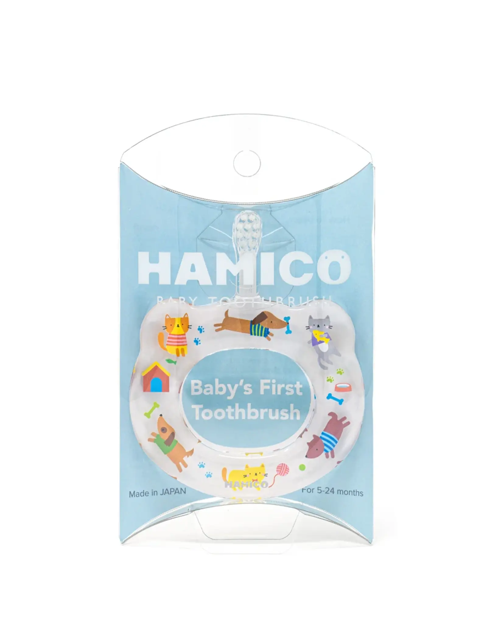 Hamico Baby Hamico Toothbrush - Cats and Dogs