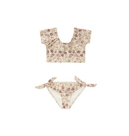 Rylee+Cru 2-3YO: Cropped Rash Guard Set - Bloom