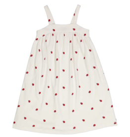 Musli 6YO: Ladybird Sleeveless Dress - Balsam Cream