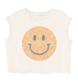 Tiny Whales 5YO: Muscle Boxy Tee - Happy Camper