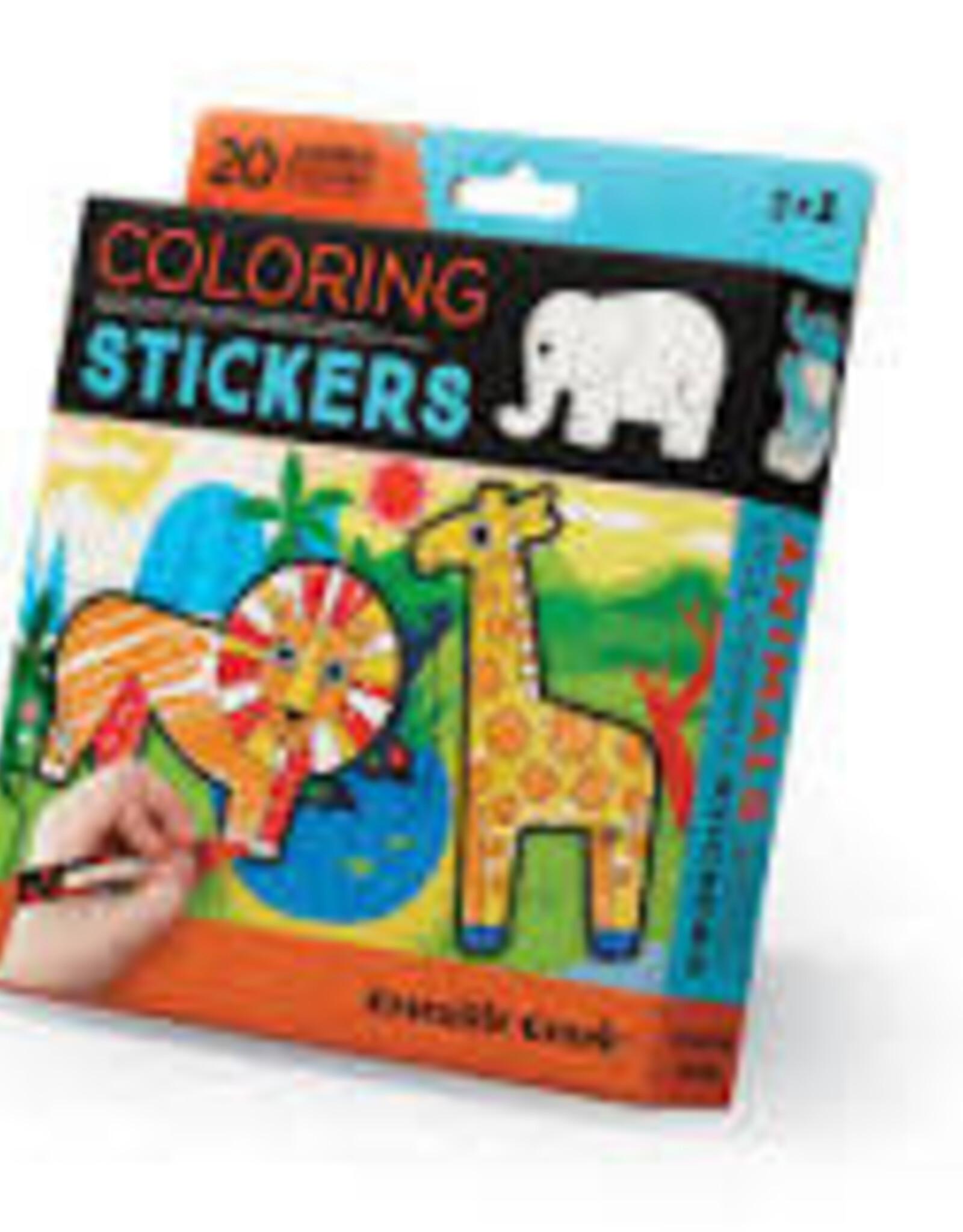 Crocodile Creek Coloring Stickers Animals
