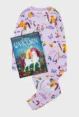 Books To Bed 3YO Flat Pack with Book: Uni The Unicorn Nightdress