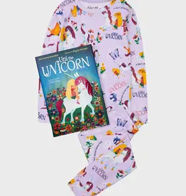 Books To Bed 4YO Flat Pack with Book: Uni The Unicorn Nightdress